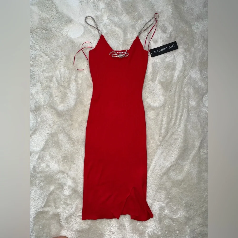 Red Women’s Dress Size M – New Madden Girl - Picture 2 of 5